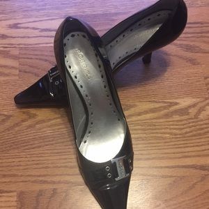 Bcbgirls shoes in black patent
